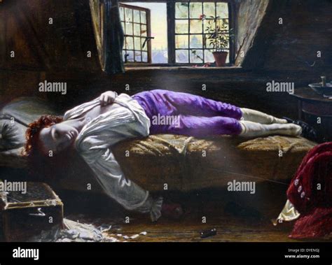 La Mort de Chatterton : Portrait d'un Poète Maudit et Symbole Vibrant du Désespoir Romantique!