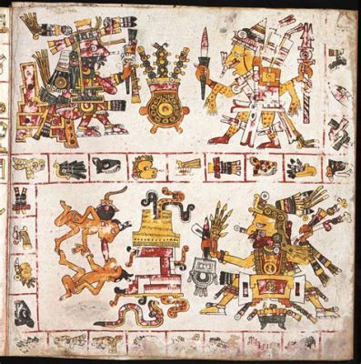 Le Codex Borgia: Récit Cosmologique Délicat et Symbolique Profondément Intrigante!