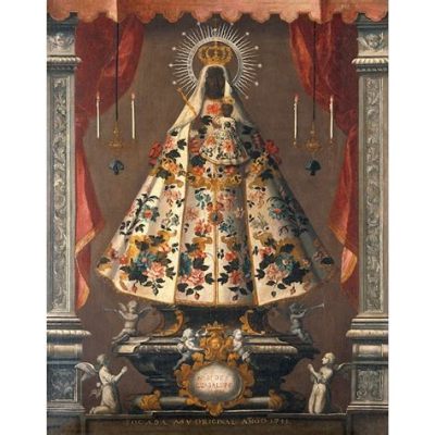 Le Triomphe de la Vierge : Une Exploration des Symboles et du Mystère dans l’Art Religieux Mexicain